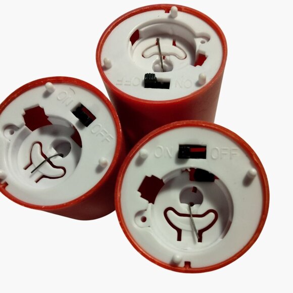 Flameless Red Votive Candles Lot 12 - Picture 14 of 14